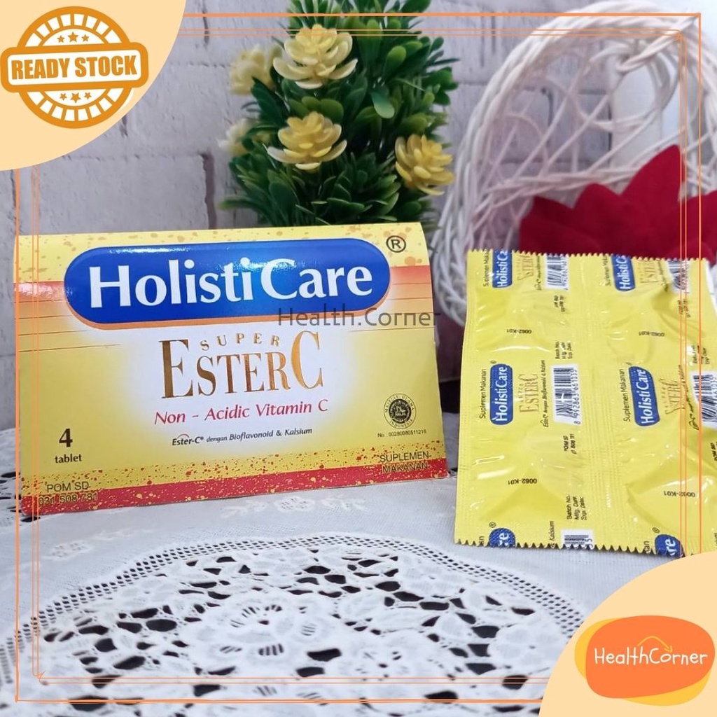 Holisticare Super Ester C / EsterC Vitamin C isi 4tabs