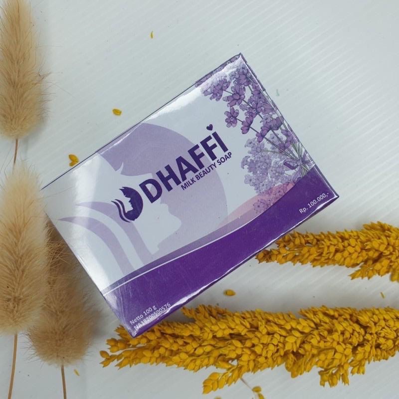 DHAFFI BEAUTY MILK BODY SOAP 100gr | SABUN SUSU PEMUTIH | MILKGOAT | SABUN SUSU