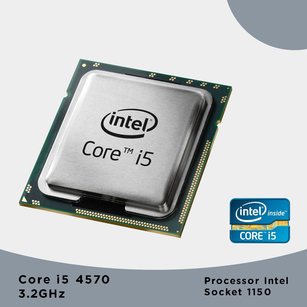 Processor Intel Core I5 4590 core i5 4670 Intel Socket 1150 Tray Murah