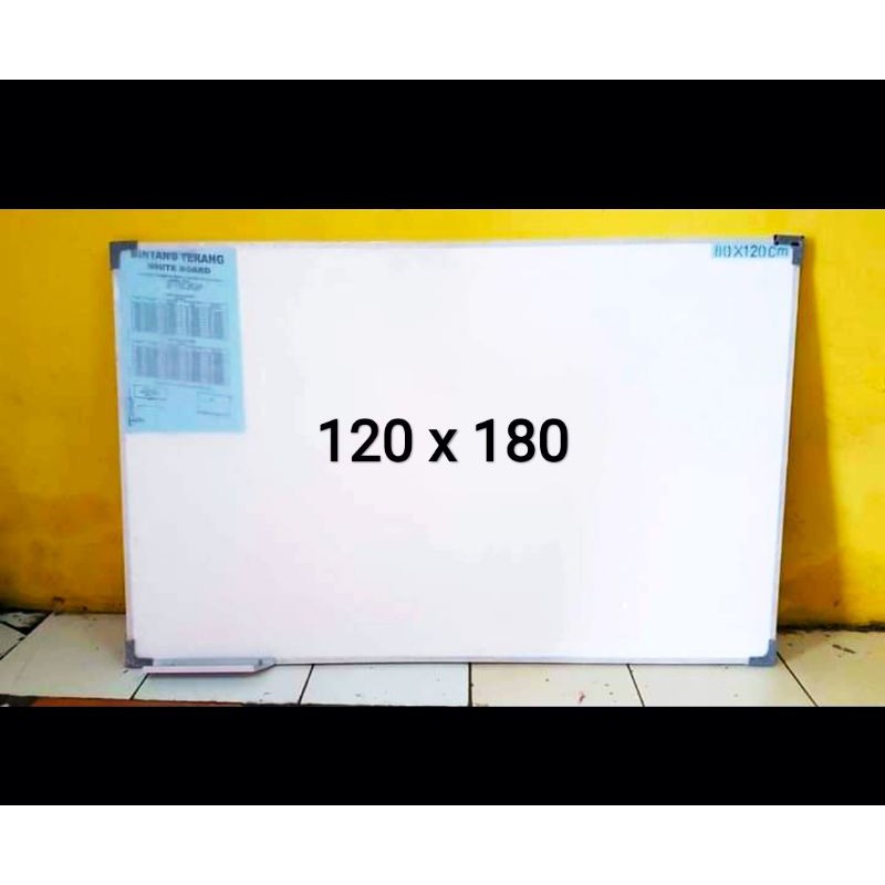 

Whiteboard 120 x 180 papan tulis besar 120 x 180