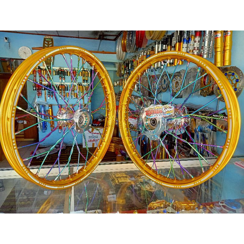 Paket set Tromol Becak Vixion Ninja Satria Fu Cb150r