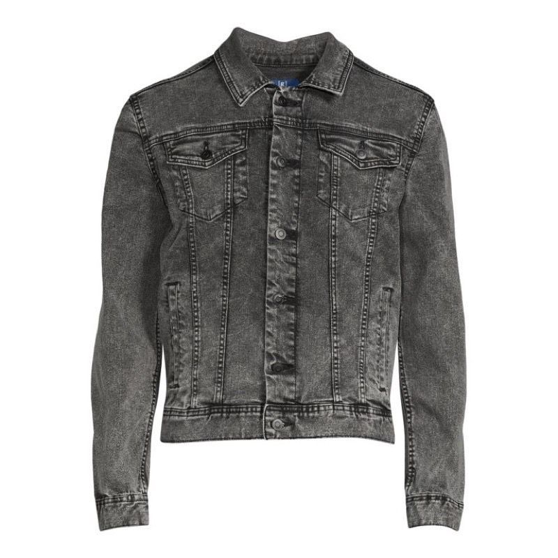 Jaket Denim Pria George Denim Jacket (American Brand)