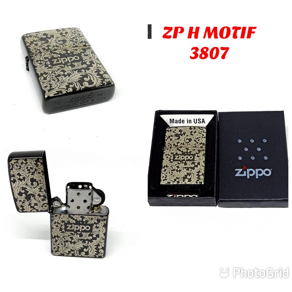 ZIPPO MATE BLACK ICE PELANGI BLUE ICE GOLD SILVER BATIK KOREK API