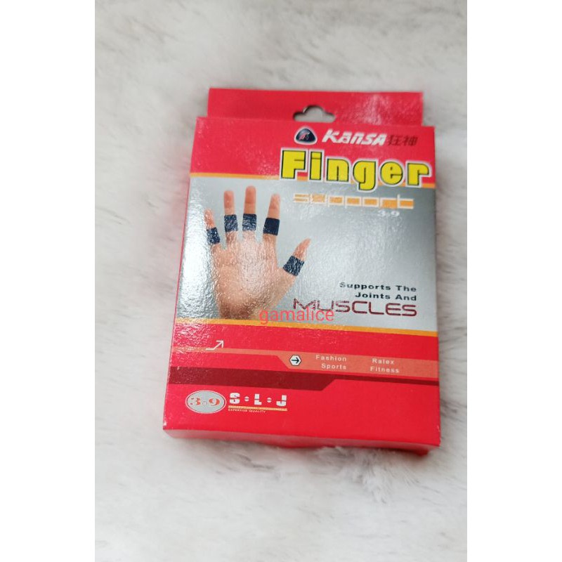 deker jari kansa/finger support