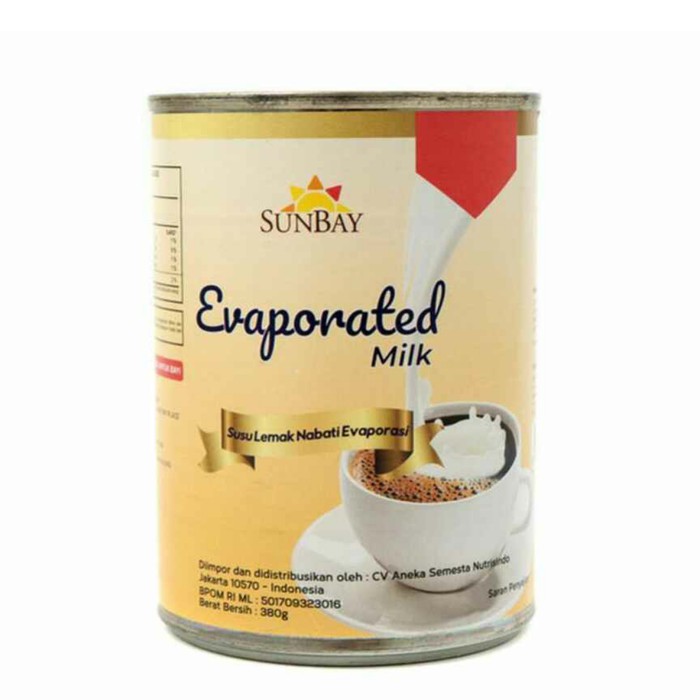 

SUNBAY EVAPORATED MILK 380G