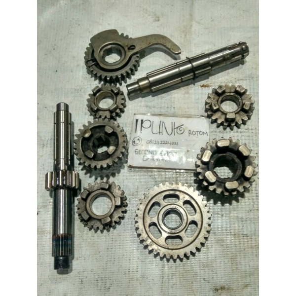 gear gigi rasio karisma kirana supra x 125