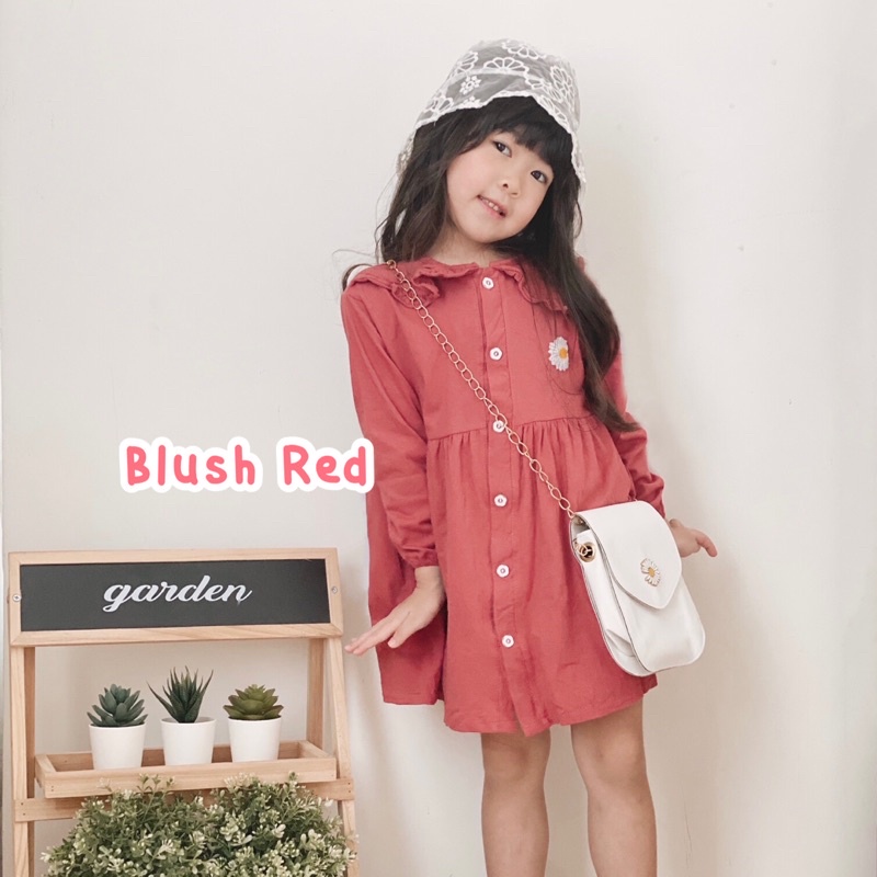 Tunik Anak Daisy / Dress Anak Lengan Panjang / Baju Anak Perempuan 1-5 Tahunk