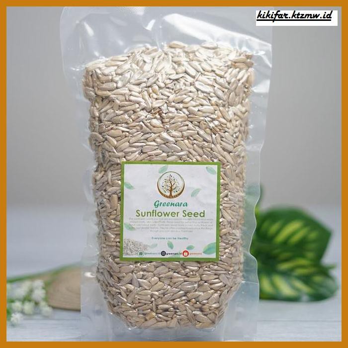

Makanan-Kering- Raw Sunflower Seed Organic 500 Gram Kuaci Mentah (Biji Bunga Matahari) -Aneka.