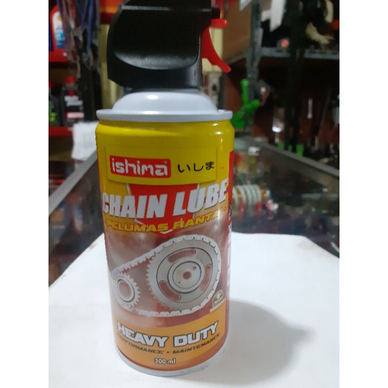Pelumas Rantai Chain Lube Ishima Heavy Duty 300ml