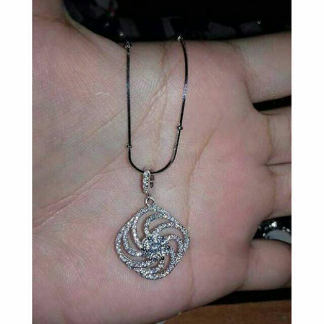 Kalung Perak Asli 925 lapis mas