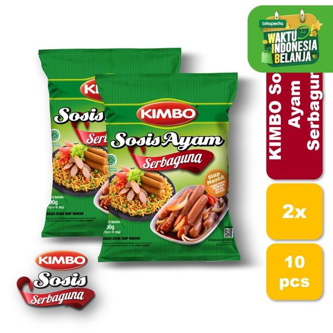 

KIMBO Sosis Ayam Serbaguna10 Twin Pack NEW Kode 804