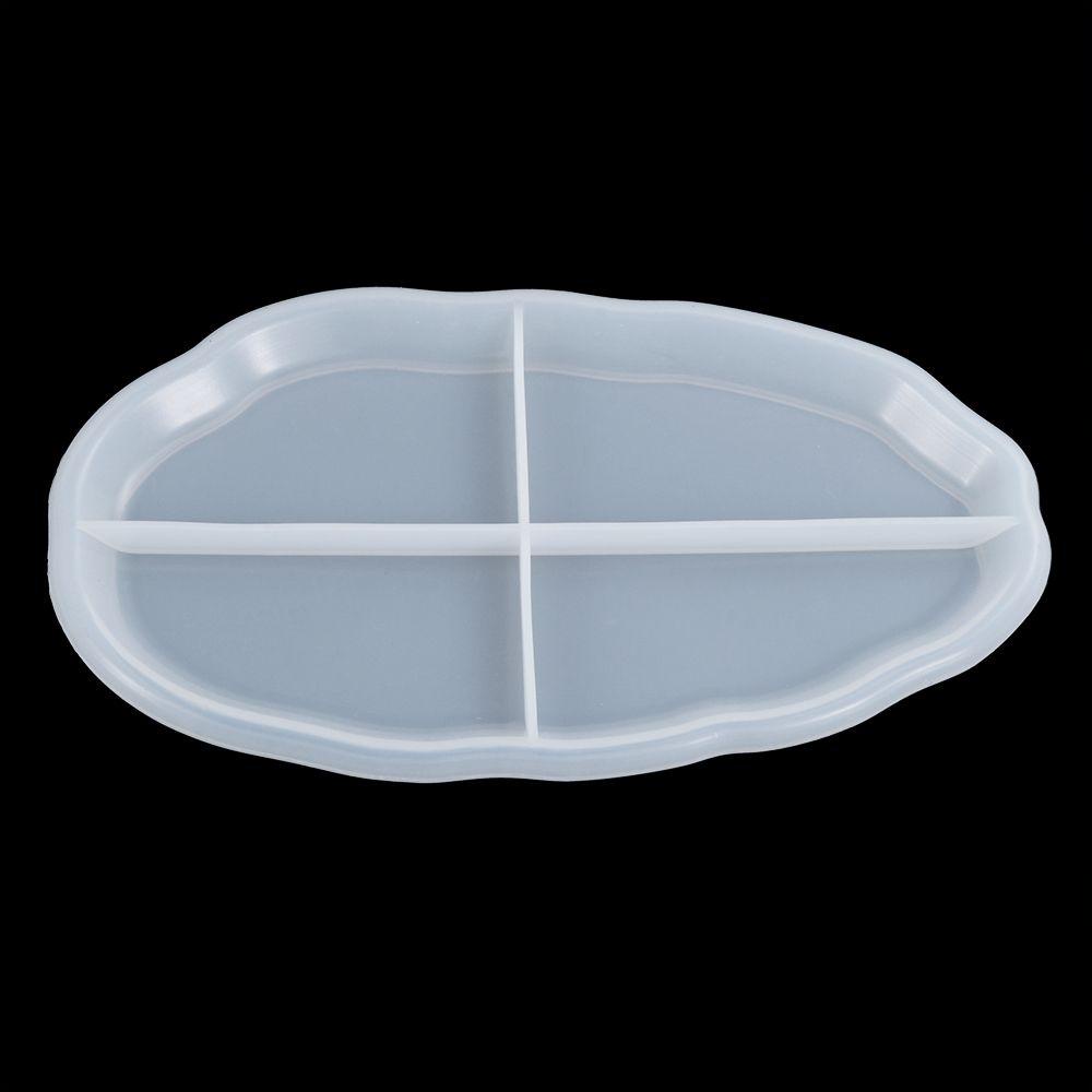 Solighter Silicone Tray Mold Cetakan Resin Pengecoran Bening Kerajinan Tangan DIY