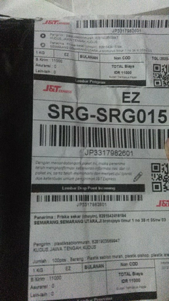 Plastik Sablon Murah, Plastik Olshop, Plastik Kresek, Plastik Murah Free Desain