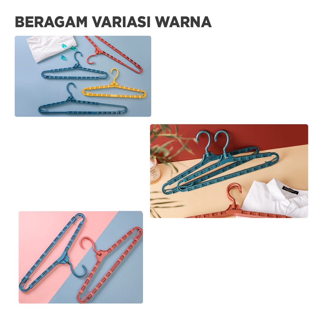 Gantungan Tarik Hanger Handuk Lebar / Gantungan Tarik Hanger Sajadah / Hanger serbaguna