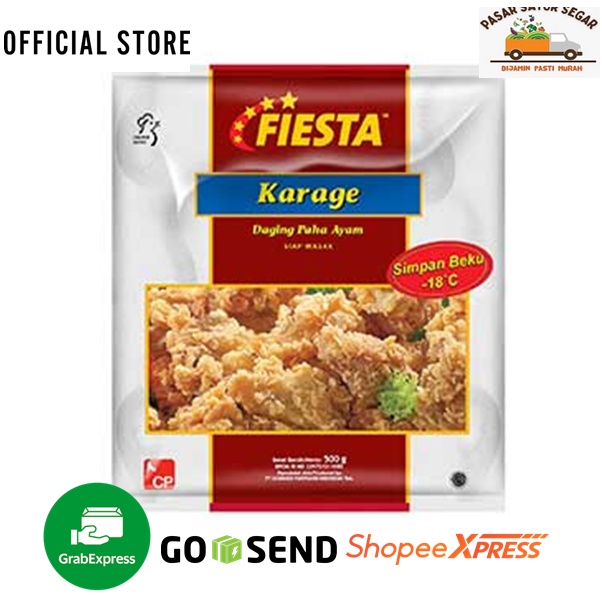 

FIESTA Chicken Karage 500GR / KARAGE Daging Paha Ayam Grosir Murah
