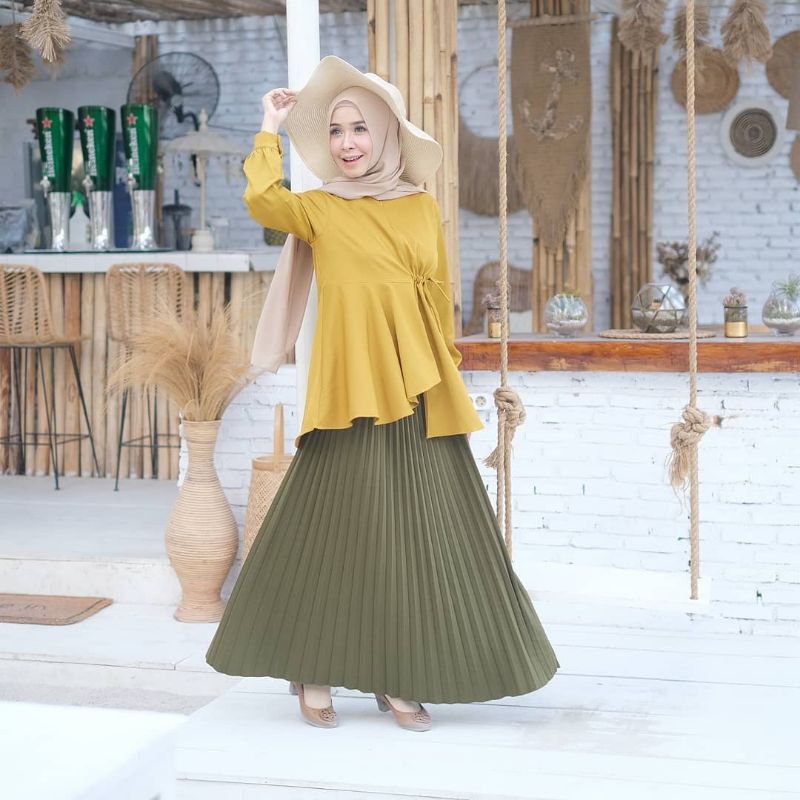 HANDA PLISKET SKIRT / ROK PLISKET