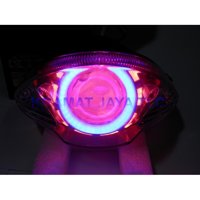LAMPU REM SATRIA FU MENGGUNAKAN PROJIE LED