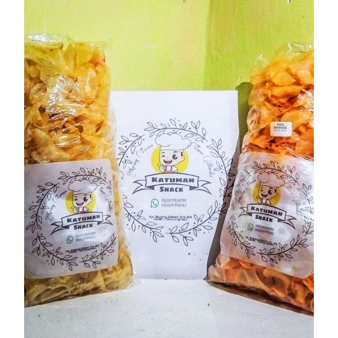 

250g keripik singkong KATUMAN makanan ringan