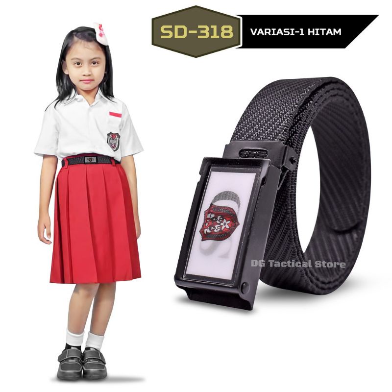 SABUK ANAK SEKOLAH SD GESPER ANAK BELT SD TALI KANVAS IKAT PINGGANG CODE : SD-318