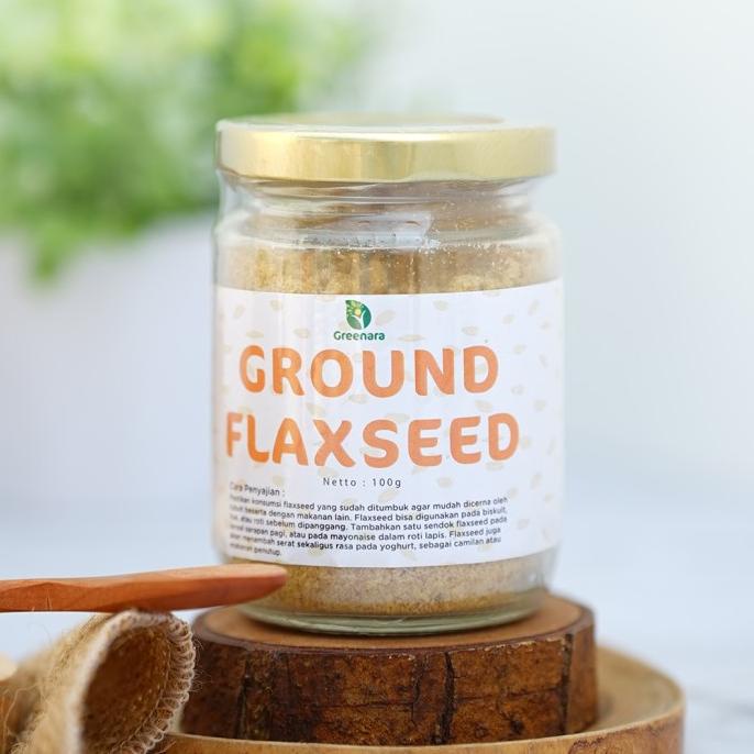 

GRATIS ONGKIR Ground Flaxseed 100gr / Flaxseed Bubuk