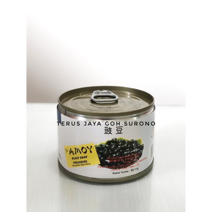 

f0fbfe00 Tausi Kaleng Amoy Preserved Black Bean 170G Kacang Hitam Asin Ds1Gk
