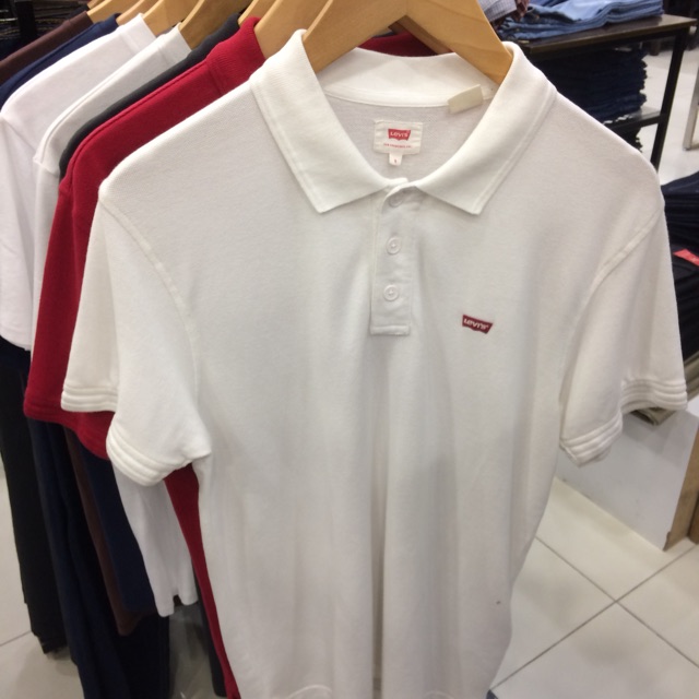 Kaos levis pria berkerah original
