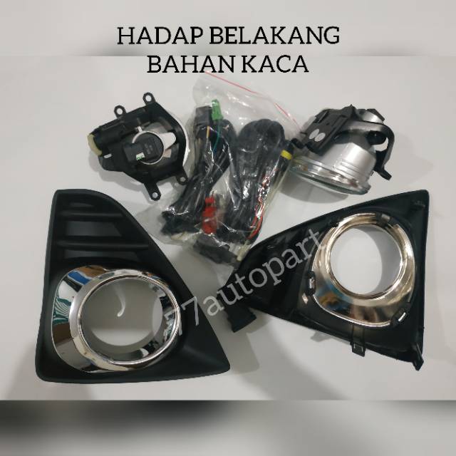 Lampu kabut foglamp yaris 2014