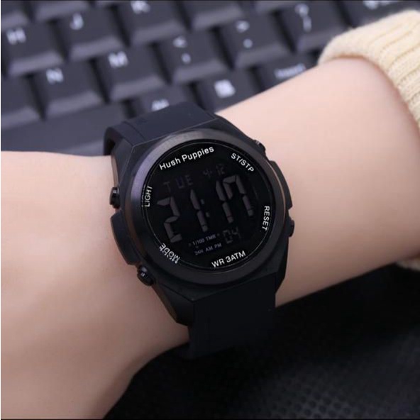 { KWS } JAM TANGAN WANITA PRIA CEWEK COWOK DIGITAL  Huspupies JJ-4390