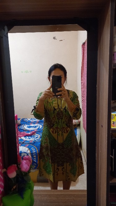 Tunik Batik M L Xl Xxl Serut Kradenan