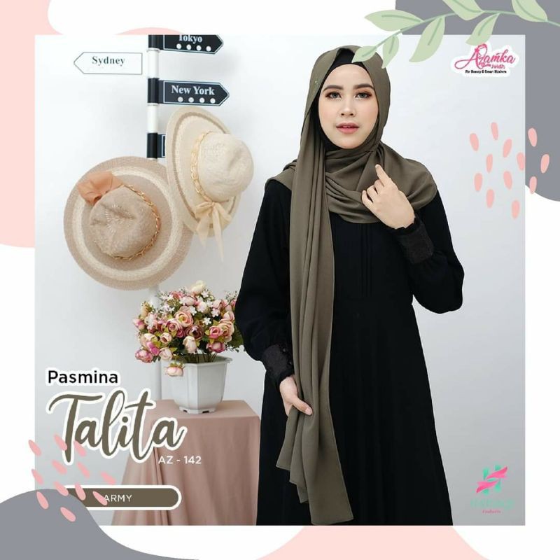 HIJAB AZAMKA || PASMINA TALITA