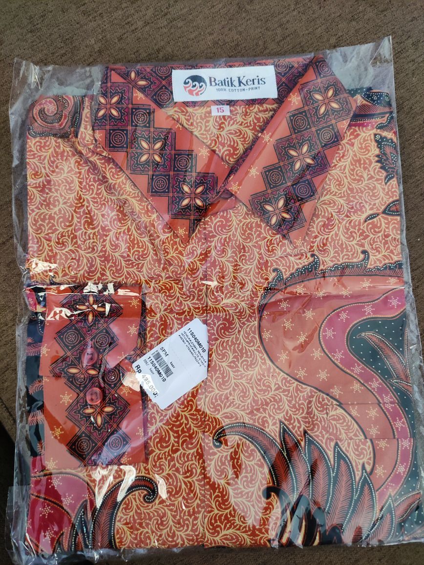 Batik Keris Kemeja Lengan Panjang Mulyo Kinasih
