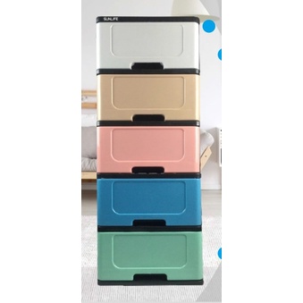 Lemari Plastik 5 Susun Xenia Livina 4s Sunlife - Tabitha Lemari Sliding Warna Warni Lemari Anak
