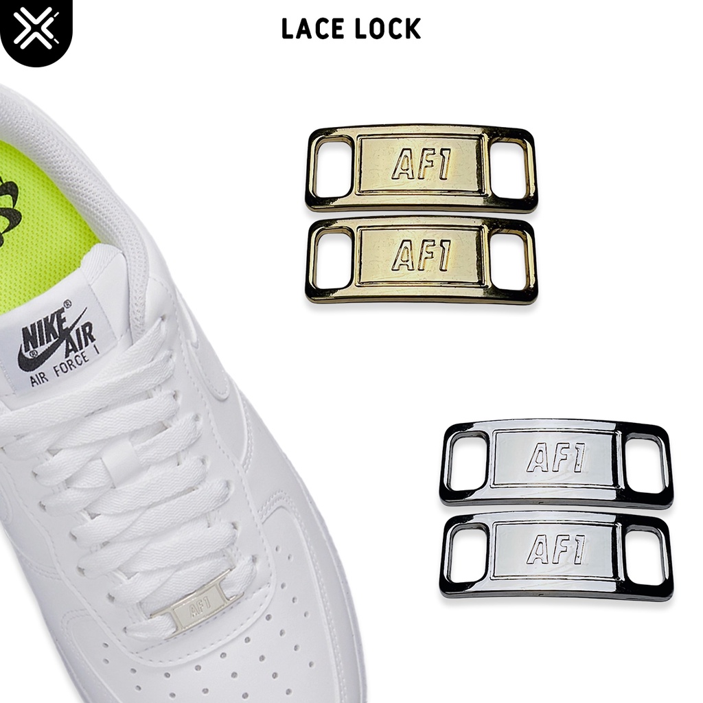 Lace Lock Air Force 1 AF1 Metal Premium / Aksesoris Tali Sepatu