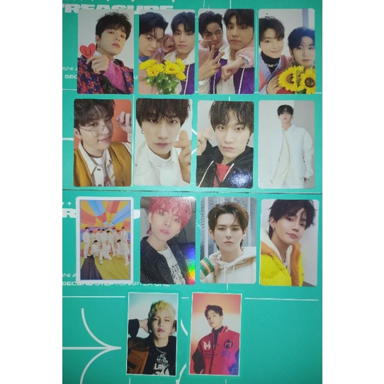 Photocard treasure the second step [Asahi, Jaewoo, Jihoon, Mashiho, Junghean, Yedam, Yoshi, Hyunsuk,