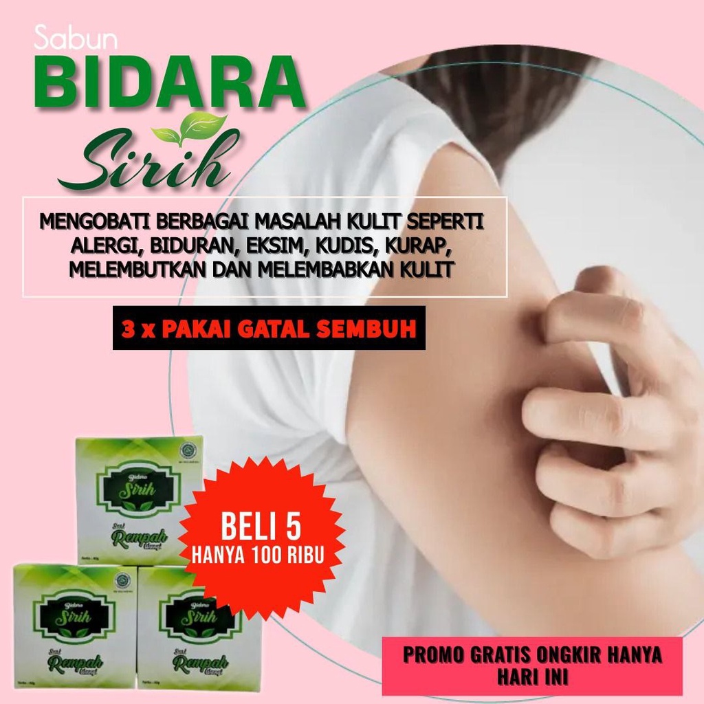 Sabun Ampuh Mengatasi Panu, Kadas, Kurap, dan kutu Air yang Ampuh dan Terlaris | Sabun Herbal Bidara Sirih