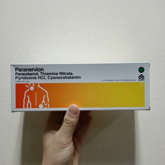 Paranervion BOX isi 100 KAPLET