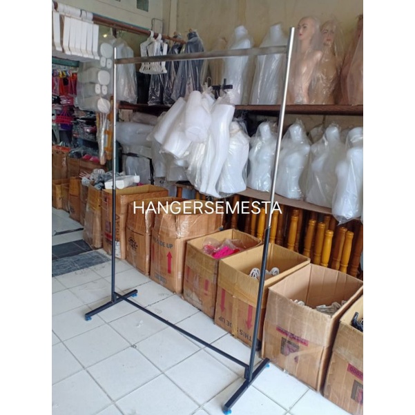 GAWANG GAMIS PIPA KOTAK FULL BESI STAINLESS
