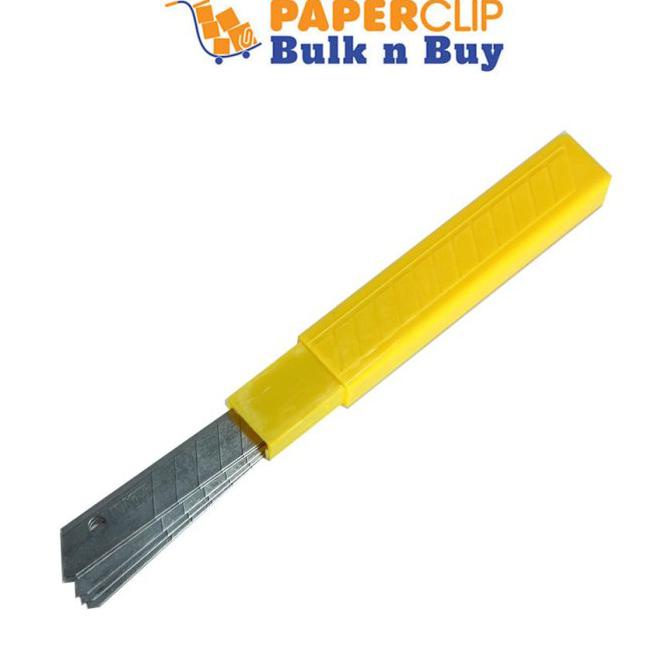 

Produk Unggulan Isi Cutter / Refill Cutter Sdi 1403 Kecil. 1 Dus = 12 Pack Hot Sale