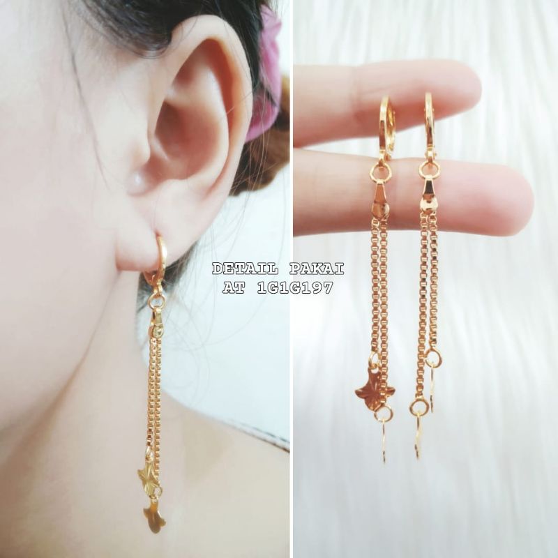 ANTING JURAI WANITA FASHION MURAH ANTI KARAT DAN TIDAK MUDAH PUDAR TERBARU