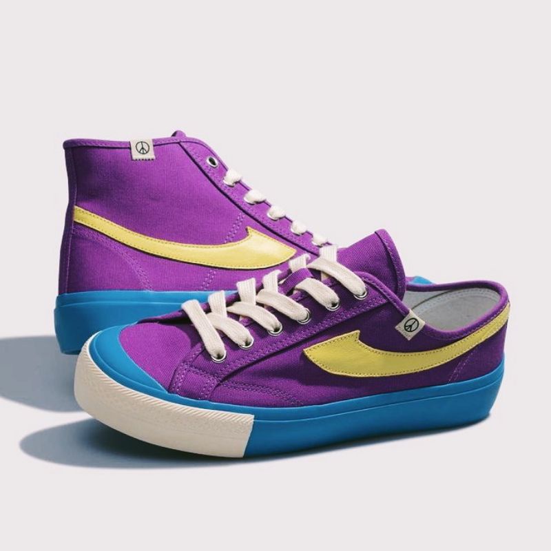 Sepatu Compass Gazelle Purple Haze Low & High