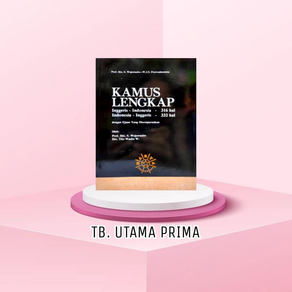 KAMUS LENGKAP BAHASA INGGRIS HASTA ORI 100%