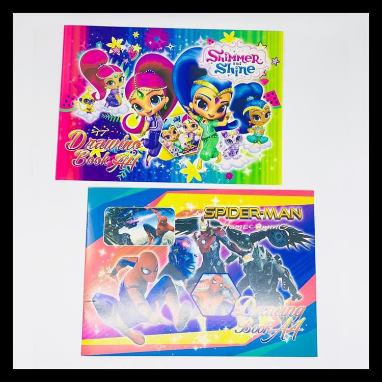 

Murmer Buku Gambar Anak Karakter Fancy Ukuran A4 Putih Polos Barang Bagus