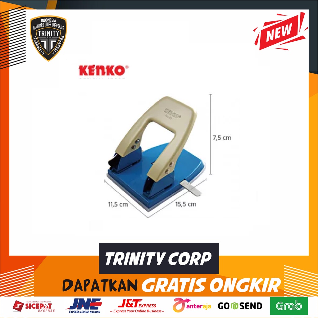 

Hole Puncher / Pembolong Kertas Kenko No 85