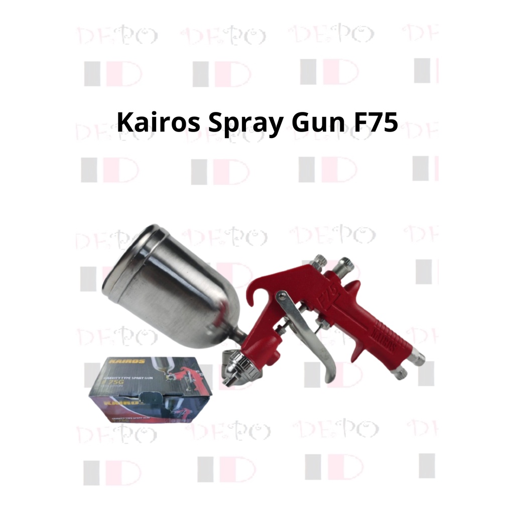 Kairos Spray Gun F75 Tabung Atas