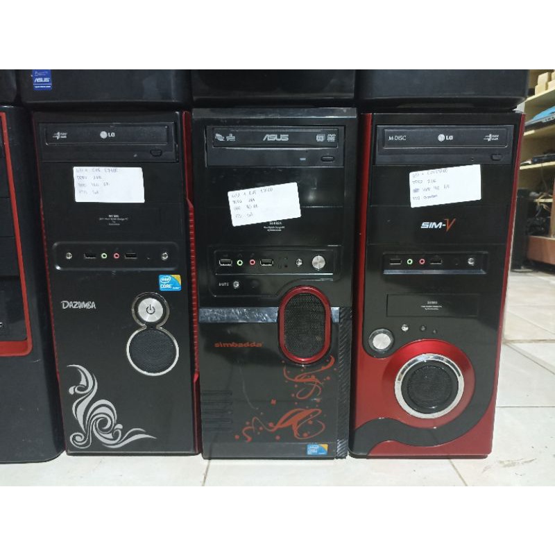 CPU PC Rakitan Core2duo | Ram 2gb ddr2 | Hardisk 160gb