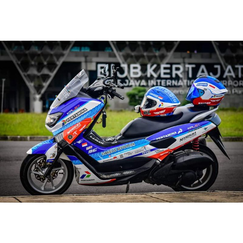 Decal nmax old" mandalika pertamina