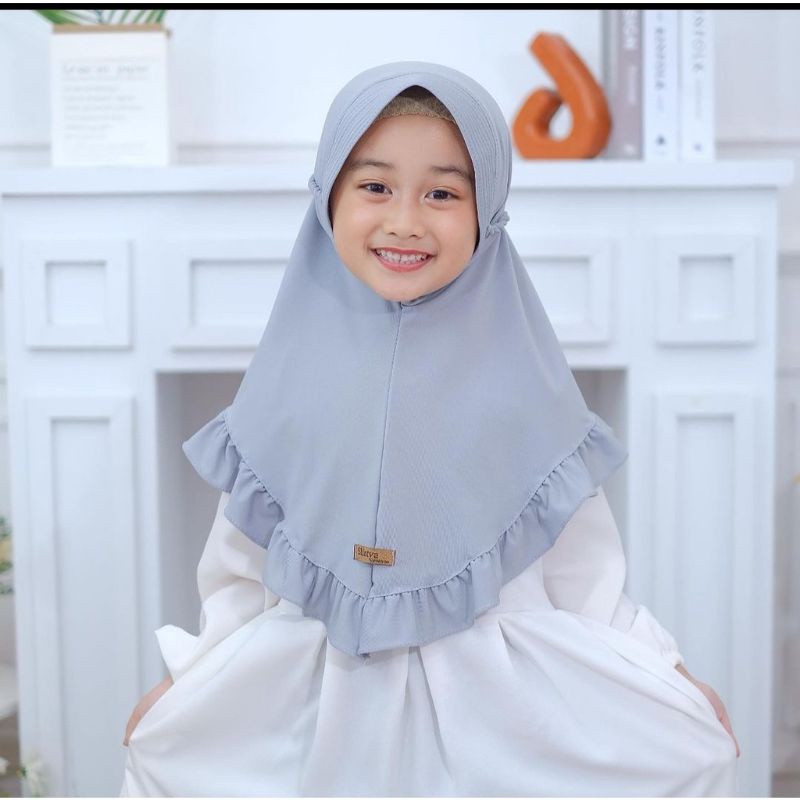 Hijab Anak TK Arsyilla Tali Kepang 3-7 Tahun ORIGINAL VIQAST