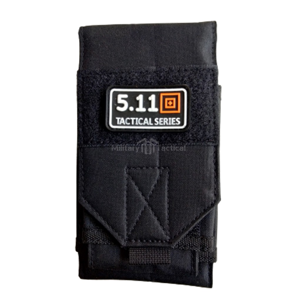 Sarung HP Tactical | Tempat HP Tactical Model X | Wadah HP Pinggang Tactical | Free Patch 511 | Bisa COD