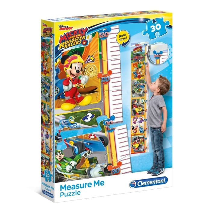 Clementoni Measure Me Puzzle Disney Mickey Mouse Roadster Racer