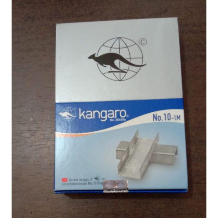 

Isi staples necis kangaro HD-10 No.10 1box isi 20 kotak